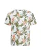 Only & Sons Majica ''''KLOP''''  bela / svetlo modra / oranžna / kaki