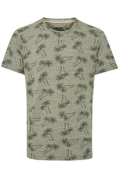 T-Shirt beige / grn