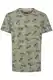 BLEND T-Shirt beige / grn