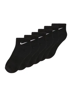 NIKE Sportsocken schwarz/weiß