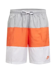Shorts orange / weiß / grau