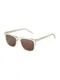 Calvin Klein Sonnenbrille ''''21507S'''' pastellgelb / braun