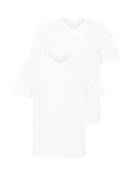 CECEBA Unterziehshirt Herren T-Shirt (2-St) weiß