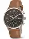 Boccia Titanium Uhr braun / silber