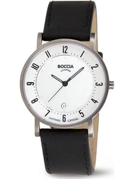 Uhr schwarz / silber