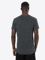 Iriedaily T-Shirt 'Chamisso' dunkelgrau/weiß