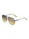 Calvin Klein Jeans Sonnenbrille ''''21214S'''' schwarz / gelb