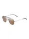 Calvin Klein Sonnenbrille ''''21104S'''' braun / silber