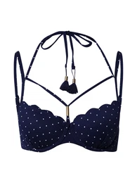 Bikini gornji dio mornarsko plava / bijela