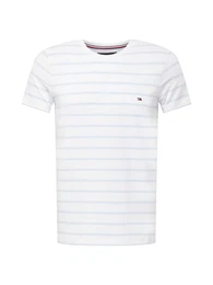 TOMMY HILFIGER T-Shirt weiß / opal / navy / rot