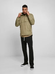 Urban Classics Jacke Stand Up Collar Pull Over Jacket khaki