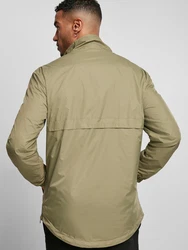 Urban Classics Jacke Stand Up Collar Pull Over Jacket khaki
