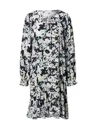 Košilové šaty 'Thessa Jalina' kobaltová modř / opálová / pastelově žlutá / bílá