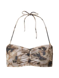 Horní díl plavek 'Gytea' cappuccino / světle hnědá / černá