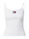Tommy Jeans Top  svijetlosiva / bijela / mornarsko plava / crvena