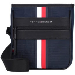 Umhängetasche navy / schwarz / weiß / rot
