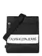 Calvin Klein Jeans Torba za čez ramo  črna / bela