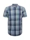 s.Oliver Hemd blau / weiß / marine / hellblau