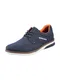 RIEKER Schnürschuh taubenblau