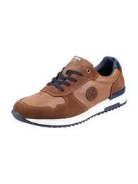 Sneaker karamell / cognac / navy