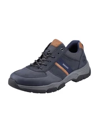 Sneaker taubenblau / cognac / navy