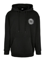 Sweatshirt ''''Globetrotter'''' schwarz / weiß