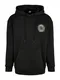 Urban Classics Sweatshirt ''''Globetrotter'''' schwarz / weiß