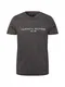 TOMMY HILFIGER Shirt dunkelgrau / weiß