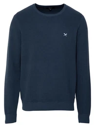 Pullover navy / weiß