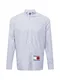 TOMMY HILFIGER Srajca  bela / svetlo modra / rdea