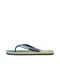 JACK & JONES Zehentrenner taupe / blau / weiß / jade