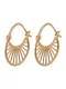 Pernille Corydon Jewellery Náušnice ''''Daylight''''  zlatá
