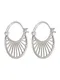 Pernille Corydon Jewellery Náušnice ''''Daylight''''  stříbrná