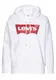 LEVI'S  Mikina 'Graphic Standard Hoodie'  červená / bílá
