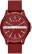 ARMANI EXCHANGE Uhr weinrot