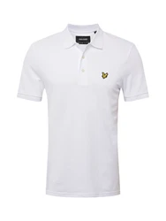 Lyle & Scott T-Shirt Poloshirt goldgelb/schwarz/weiß