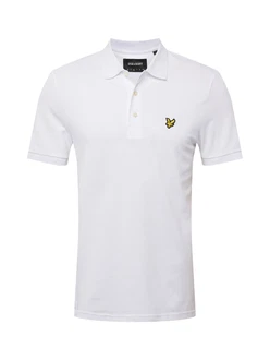 Lyle & Scott T-Shirt Poloshirt goldgelb/schwarz/weiß