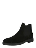Schwarze feine Gummistiefeletten image