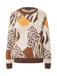 Svetr 'Rudy' krémová / t?lová / karamelová / tmav? hn?dá