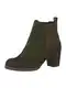 MARCO TOZZI Chelsea boty  tmav hnd / khaki / olivov