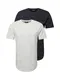 Only & Sons T-Shirt 'MATTY' graumeliert / schwarzmeliert