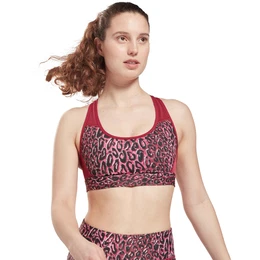 Reebok Sportski grudnjak svijetlosiva / roza / crna