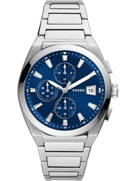 Uhr blau / silber