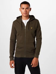 Lyle & Scott Sweatjacke oliv