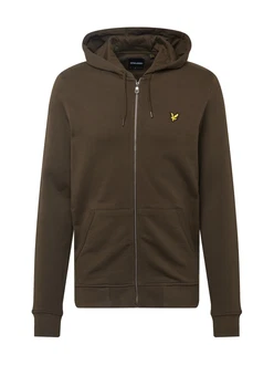 Lyle & Scott Sweatjacke oliv