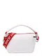 Tommy Jeans Torba za čez ramo  bela / rdeča