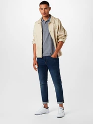 Casual Friday Shirt 'Tristan' blau/wei