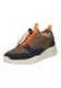 N91 Sneaker ''''Style Choice AB'''' braun / orange / schwarz / wei
