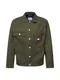 Tommy Jeans Jacke oliv / weiß / rot / navy