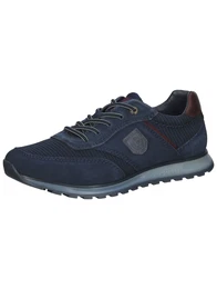 Sneaker ''''Cirino'''' nachtblau / dunkelbraun / rubinrot